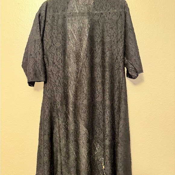 LuLaRoe Black Lace Coverup Shrug - Picture 2 of 3